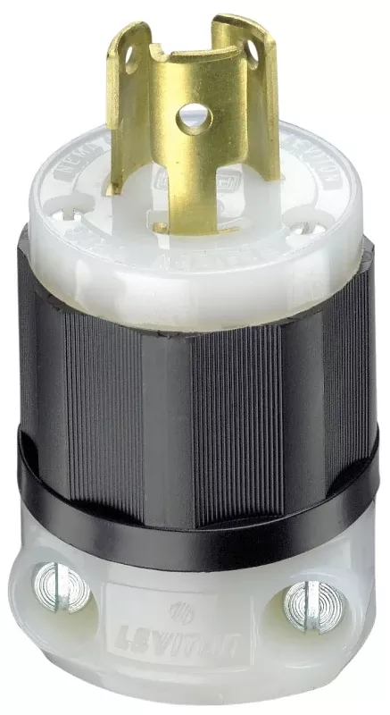 15a 125v 3-wire 2-pole Industrial Grade L5-15p Locking Cord Plug