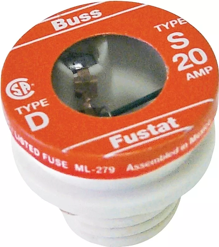 20a S Time-delay Plug Fuse (4-pack) Ea