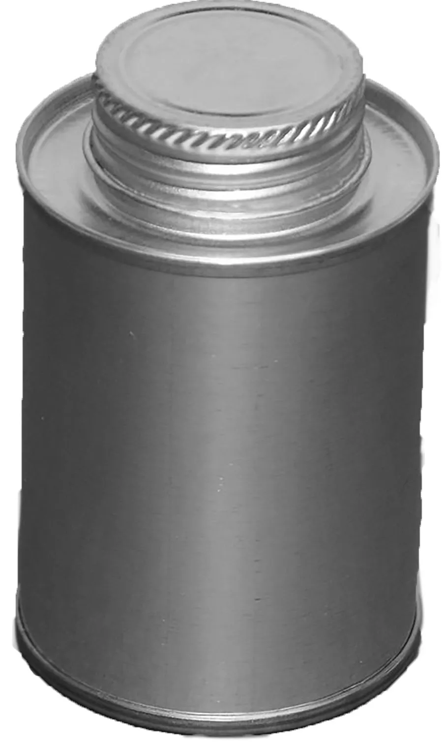 4 oz Tin Coated Steel Cans with Screw Top 1 3/4 " Lids – 10 Pack