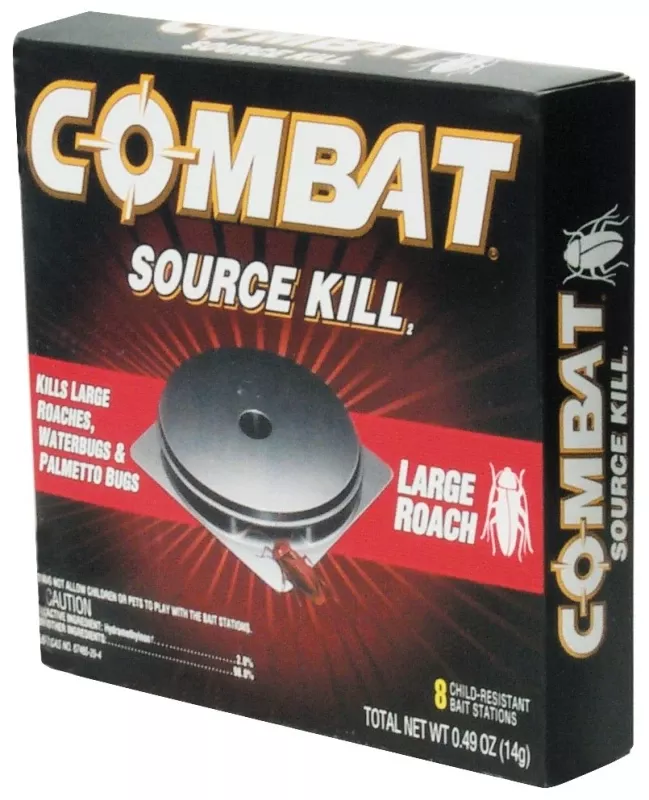 Source Kill Max 0.49 Oz. Solid Large Roach Bait Station (8-pack) Bx-8-ea