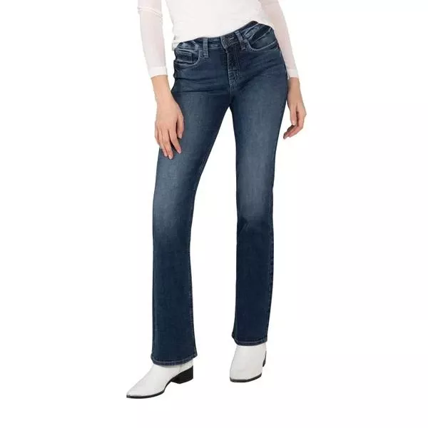 . Women's Curvy High Rise Bootcut Jeans